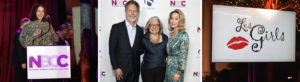 Maya Rudolph, Steven Weber, Fran Visco, and Sharon Lawrence at the 2023 Les Girls Cabaret