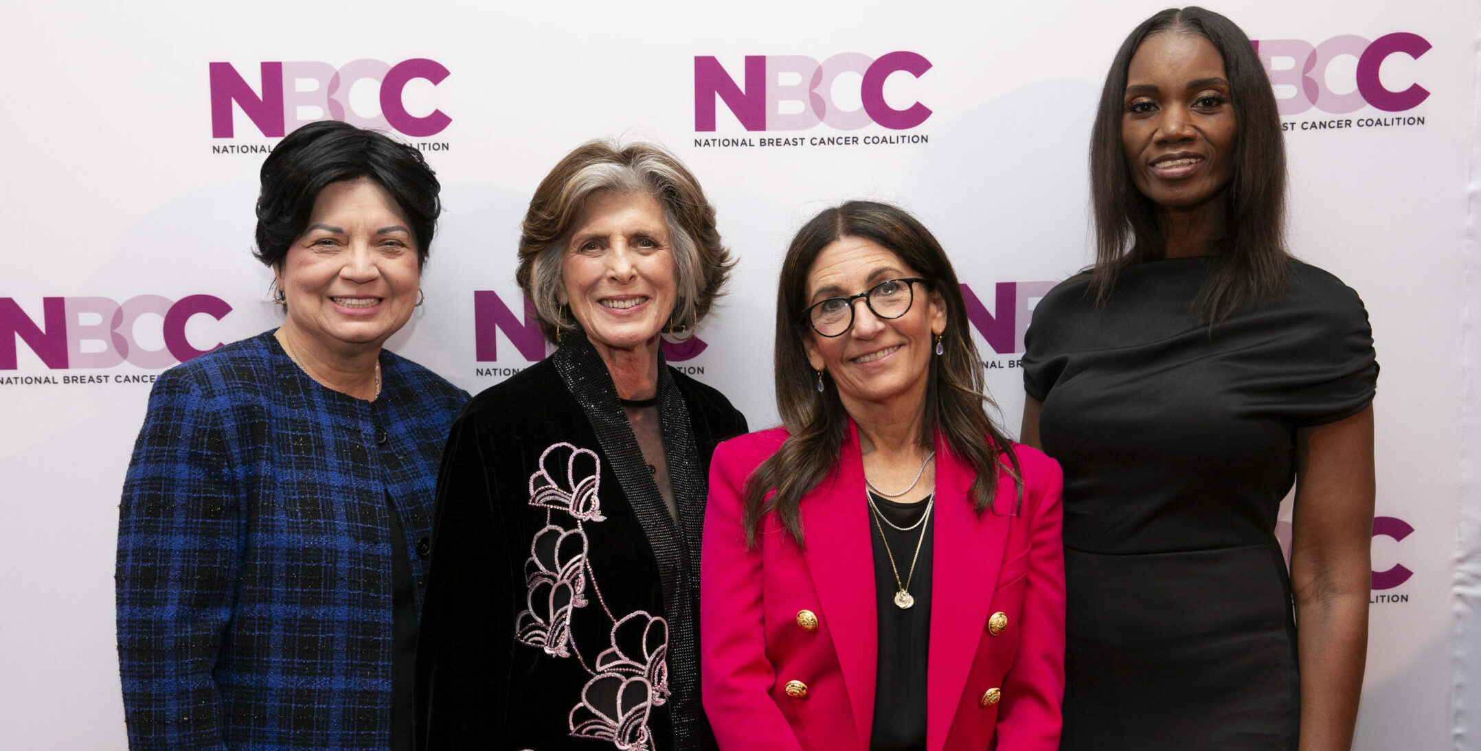 NBCC 2024 honorees Denise Smith, Dorian Goldman, Bobbi Brown, and ReShelle Matheny