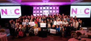A group of breast cancer advocates at the National Breast Cancer Coalition's annual Advocate Leadership Summit in 2024