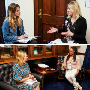 Breast cancer advocates lobbying on Capitol Hill
