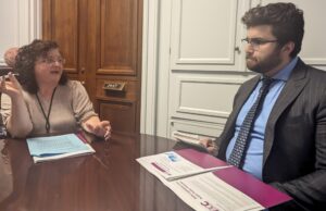 Joy Simha advocating for NBCC on Capitol Hill