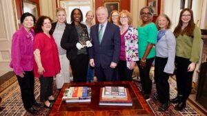 NBCC advocates and Senator Dick Durbin